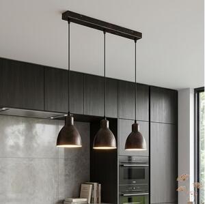 Brilagi - LED полилей на кабел RIDDY 3xE27/60W/230V мед/патина