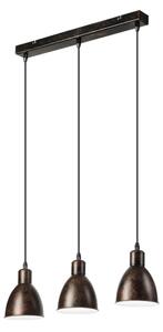 Brilagi - LED полилей на кабел RIDDY 3xE27/60W/230V мед/патина