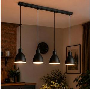 Brilagi - LED полилей на кабел RIDDY 4xE27/60W/230V черен