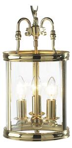 Där Lighting LAM0340 - Полилей на верига LAMBETH 3xE14/60W/230V месинг