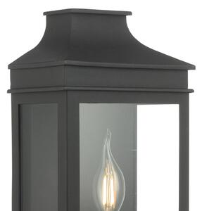 Där Lighting VAP5222 - Външно стенно осветително тяло VAPOUR 1xE14/60W/230V IP44 черно