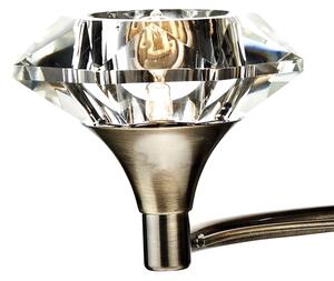 Där Lighting LUT0975 - Настенна лампа LUTHER 2xG9/40W/230V, месинг