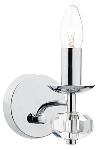 Där Lighting OLE0750 - Настенна лампа OLEANA 1xE14/40W/230V лъскав хром