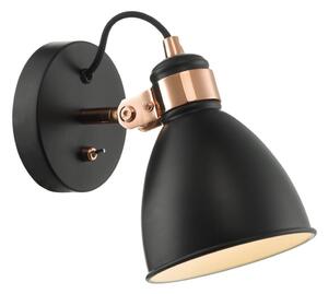 Där Lighting FRE0722 - Настенно насочващо осветително тяло FREDERICK 1xE14/40W/230V черно