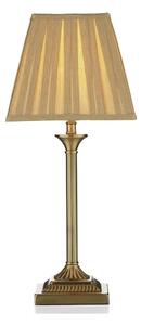 Där Lighting TAY4075-X - Настолна лампа TAYLOR 1xE14/40W/230V бежова/месинг