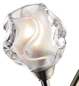 Där Lighting SEA0975 - Настенно осветително тяло SEATTLE 2xG9/40W/230V месинг