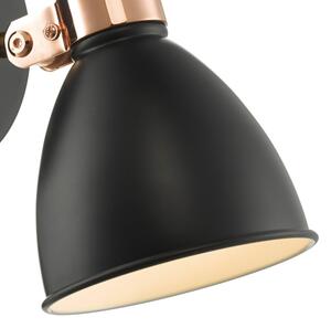 Där Lighting FRE0722 - Настенно насочващо осветително тяло FREDERICK 1xE14/40W/230V черно