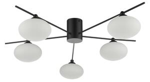 Där Lighting JAS5422 - Плафонен полилей JASPER 5xG9/25W/230V черен