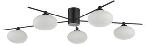 Där Lighting JAS5422 - Плафонен полилей JASPER 5xG9/25W/230V черен