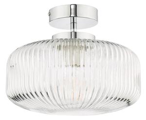 Där Lighting RIV5208 -Повърхностно монтиран плафон за баня RIVA 1xE27/60W/230V IP44 хром