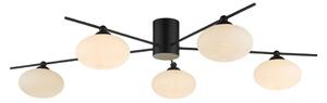 Där Lighting JAS5422 - Плафонен полилей JASPER 5xG9/25W/230V черен