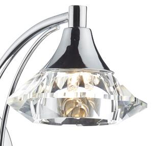 Där Lighting LUT0750 - Настенна лампа LUTHER 1xG9/40W/230V лъскав хром
