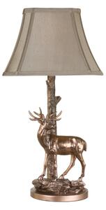 Där Lighting GUL5545-X - Настолна лампа GULLIVER 1xE27/60W/230V бежова/бронзова
