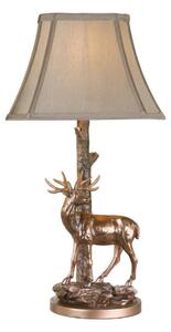 Där Lighting GUL5545-X - Настолна лампа GULLIVER 1xE27/60W/230V бежова/бронзова