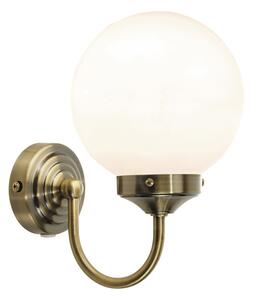 Där Lighting BAR0775 - Стенен аплик за баня BARCLAY 1xE14/40W/230V IP44 месинг