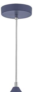 Där Lighting KAE0123 - Висяща лампа на кабел KAELAN 1xE27/60W/230V синя
