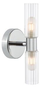 Där Lighting BOL0950 - Стенна лампа за баня BOLTON 2xG9/5W/230V IP44 хром