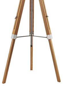 Där Lighting EAS4943 - Подова лампа EASEL 1xE27/60W/230V кафява