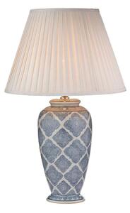 Där Lighting ELY4223 - Настолна лампа ELY 1xE27/60W/230V синя