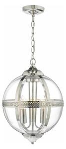 Där Lighting VAN0338 - Полилей на верига VANESSA 3xE14/40W/230V лъскав хром