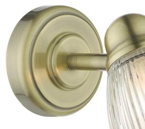 Där Lighting CED0775 - Настенно осветително тяло за баня CEDRIC 1xG9/25W/230V IP44 месинг