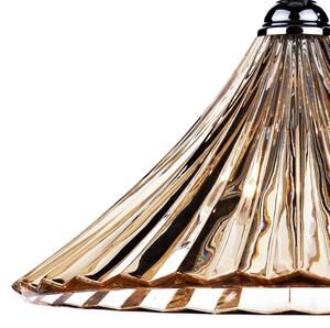 Daar Lighting ARD866 - Полилей с верига ARDECHE 1xE27/60W/230V месинг/опушено кафяво
