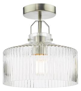 Där Lighting LEN4846 - Повърхностно монтиран полилей LENKA 1xE27/60W/230V матов хром