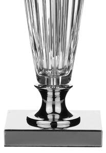 Där Lighting HIN4208 - Настолна лампа HINTON 1xE27/60W/230V бял/лъскав хром
