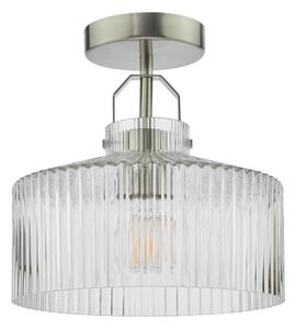 Där Lighting LEN4846 - Повърхностно монтиран полилей LENKA 1xE27/60W/230V матов хром