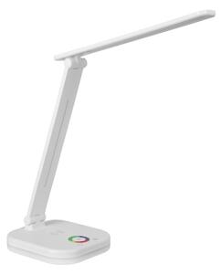 LED RGBW димируема настолна лампа с безжично зареждане LED/7W/5V USB бяла