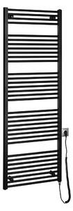 Aqualine - Електрическо оборудване за баня радиатор DIRECT-E 800W/230V 168 см матов черен