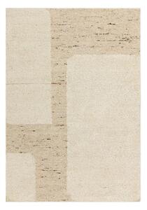 Бежов двустранен ръчно изработен вълнен килим 120x170 cm Napa Tumbla – Asiatic Carpets