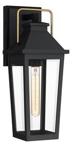 Quoizel QZ-BUCKLEY-M-MBK - Външно стенно осветително тяло BUCKLEY M 1xE27/40W/230V IP44