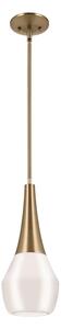 Kichler KL-DEELA-P-CPZ - Висящ полилей DEELA 1xE27/60W/230V Ø 17,8 cm месинг