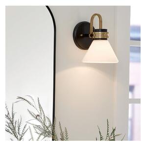 Kichler KL-FARUM1-BK - LED Лампа за баня FARUM 1xG9/3W/230V черен/месинг