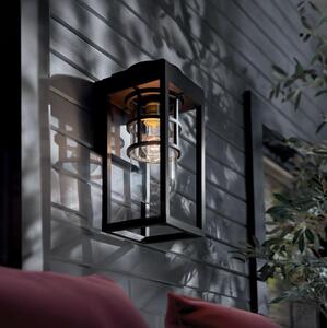 Kichler KL-HONE-S-BKT - Външно стенно осветително тяло HONE S 1xE27/60W/230V IP44