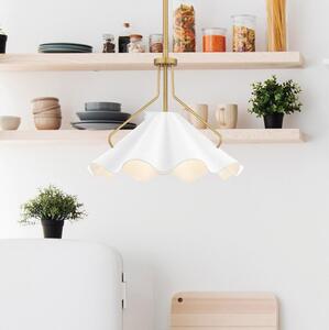 Quoizel QZ-MEJIA-1P-S-AB - Висящ полилей MEJIA 1xE27/60W/230V Ø 35,6 cm месинг