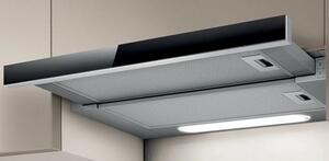 Абсорбатор за вграждане Elica Elite 14 Lux GRVT 60, 121 W, 60 см, Клас D, 304 м3/ч, LED осветление, Сив/Черен