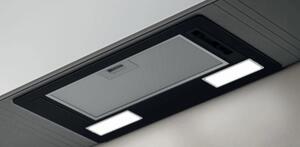 Аспиратор за вграждане Elica Era BL 52, 81 W, 52 см, Клас C, 224 м3/ч, LED осветление, Черен