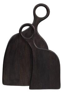 Дървени дъски за рязане в комплект за сервиране 2 бр. 41 x 21 cm Palani – House Nordic