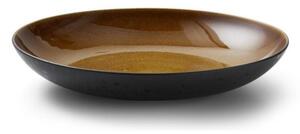 Черна/в кехлибарен цвят глинена купа ø 40 cm Gastro Black/Amber – Bitz