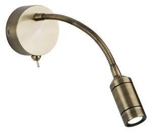 Searchlight 2256AB - LED Гъвкав малко лампа ADJU LED/1W/230V