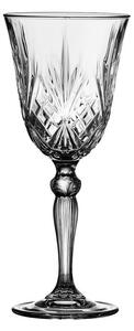 Кристални чаши в комплект 4 бр. за вино 210 ml Melodia – Lyngby Glas
