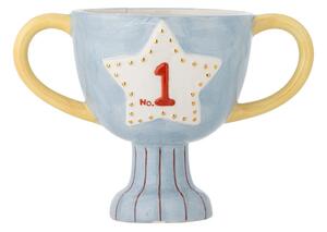 Керамично ръчно рисувано покритие за кашпа Trophy – Bloomingville Mini