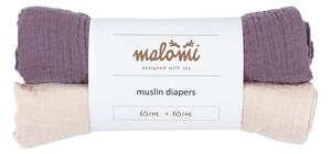 Муселинови пелени 2 бр. Muslin – Malomi Kids