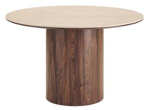 Кръгла трапезна маса с керамичен плот ø 120 cm Delphi – House Nordic