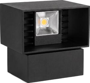 LED външно стенно осветително тяло LED/6W/230V IP54 черно
