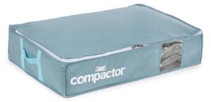 Вакуумна пластмасова кутия за съхранение под леглото 65x45x15,5 cm Blue Edition – Compactor