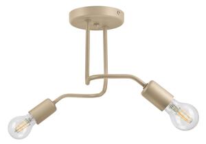 Плафониера CHARLIE 2xE27/15W/230V бежова