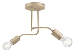 Плафониера CHARLIE 2xE27/15W/230V бежова